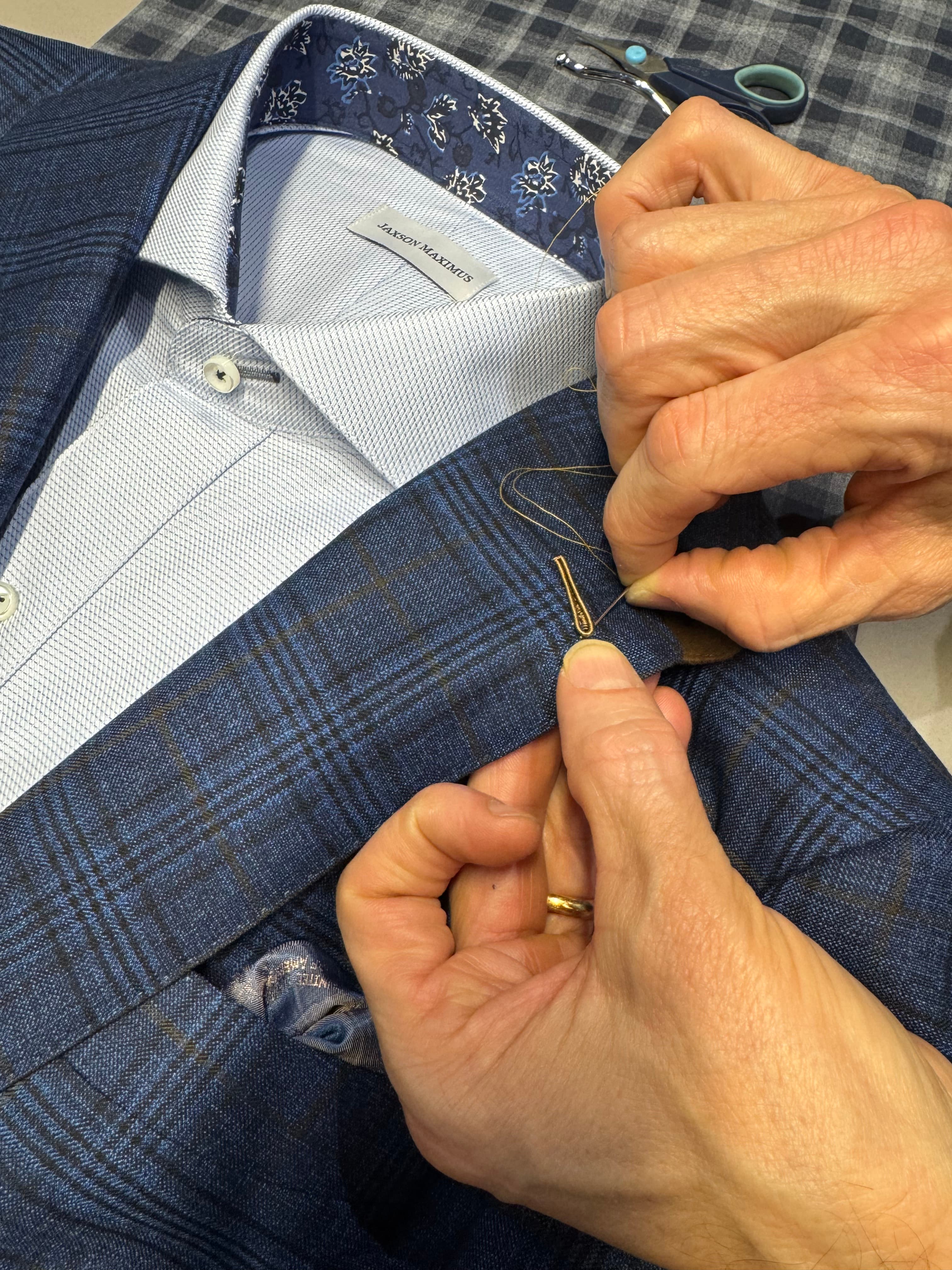 Luxury Italian and English bespoke fabrics