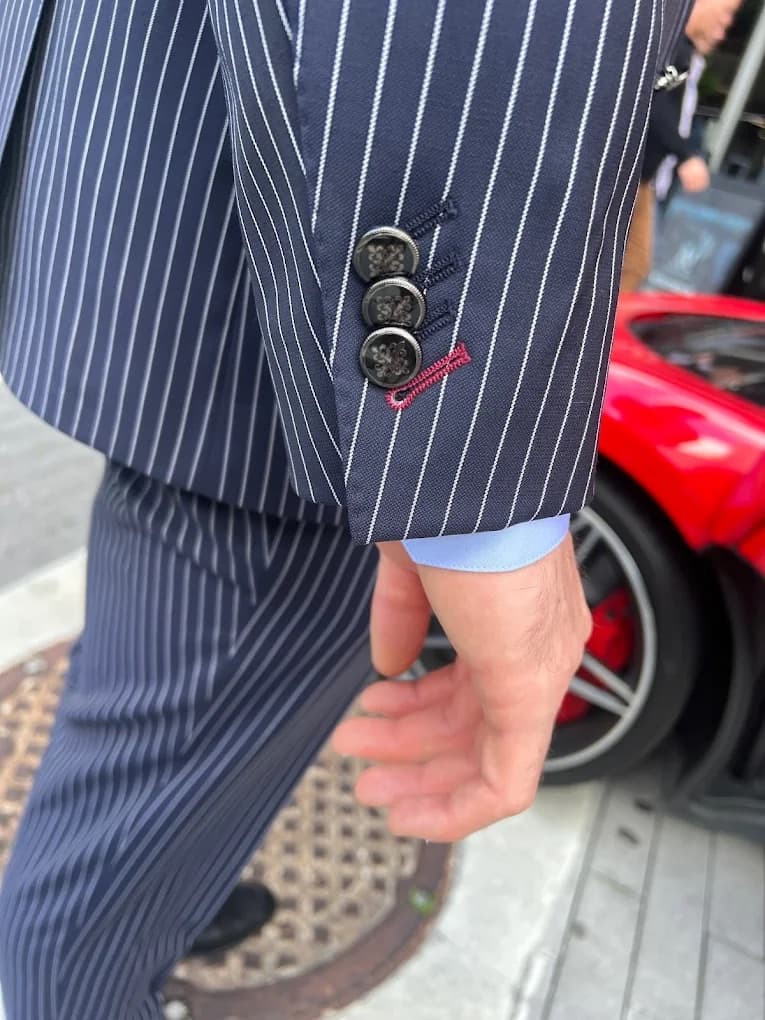 Bespoke tailoring process in Miami at Bespoke By CB