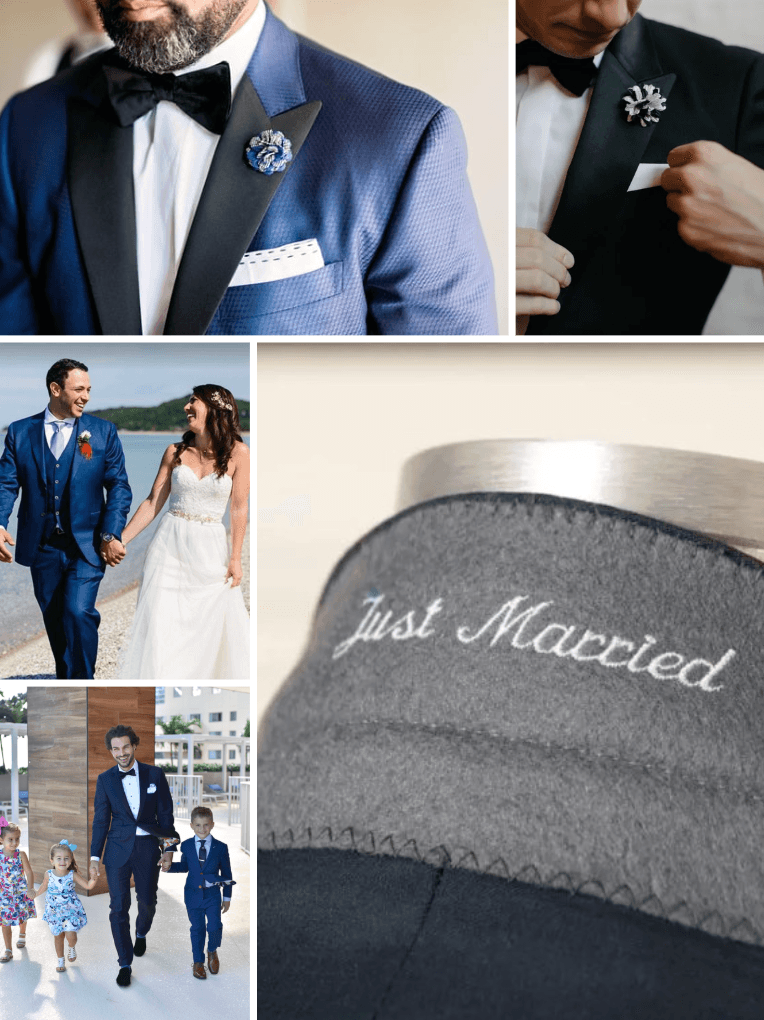 Custom pink suit crafted by Bespoke By CB in Miami