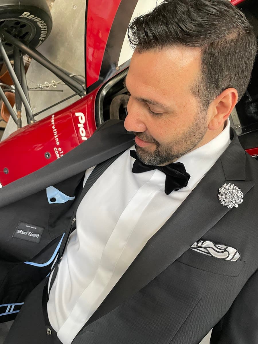 Custom tuxedo for black tie events and galas in Delray Beach from Bespoke By CB