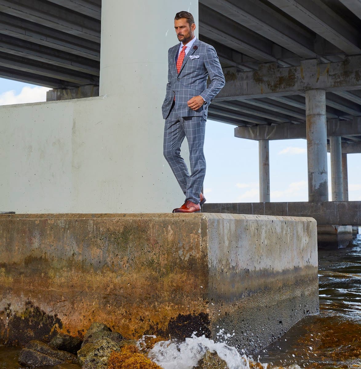 Getting a suit tailored at Bespoke By CB Miami