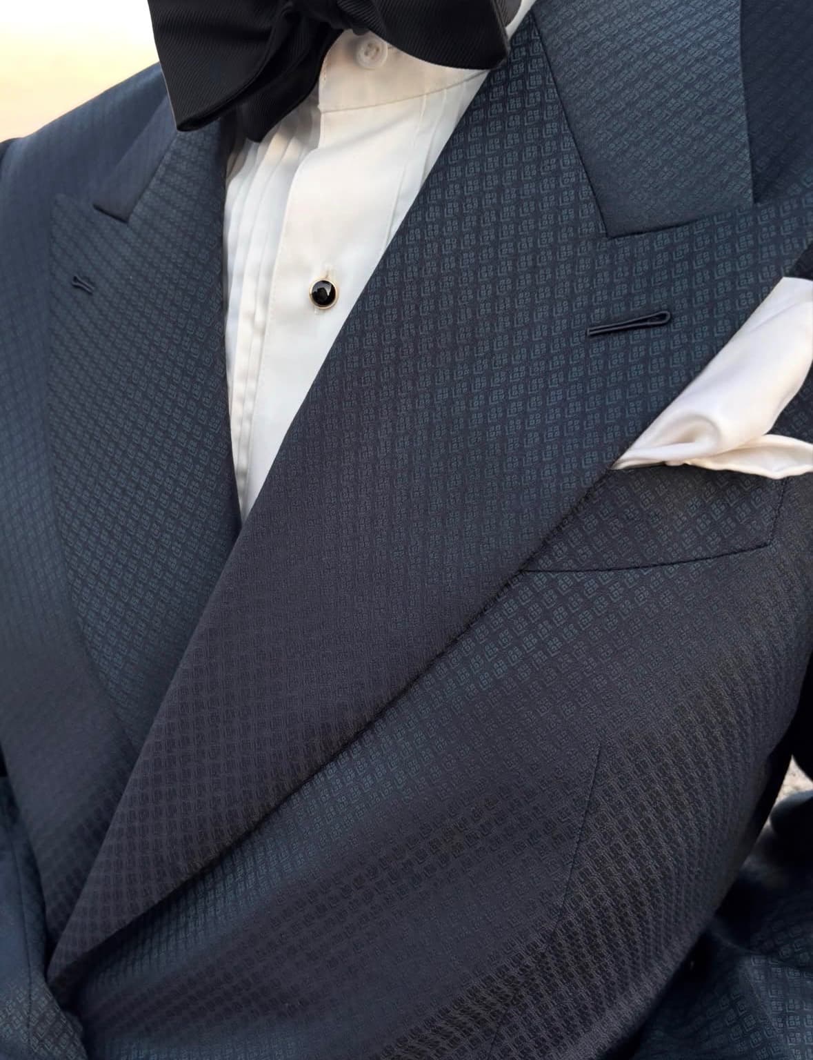 Custom wedding attire detail by Bespoke By CB Miami