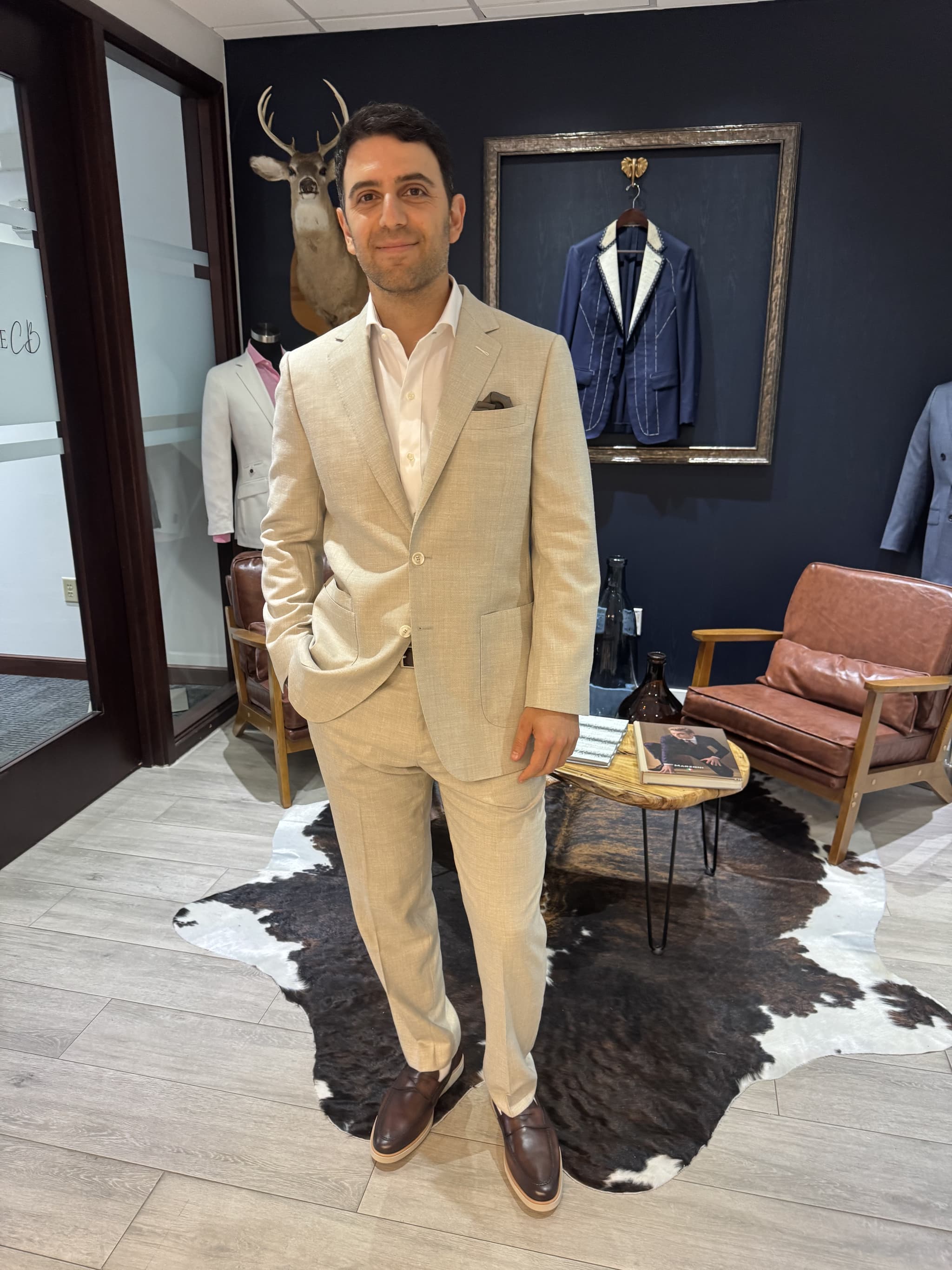 Custom wedding formal wear by Bespoke By CB Miami