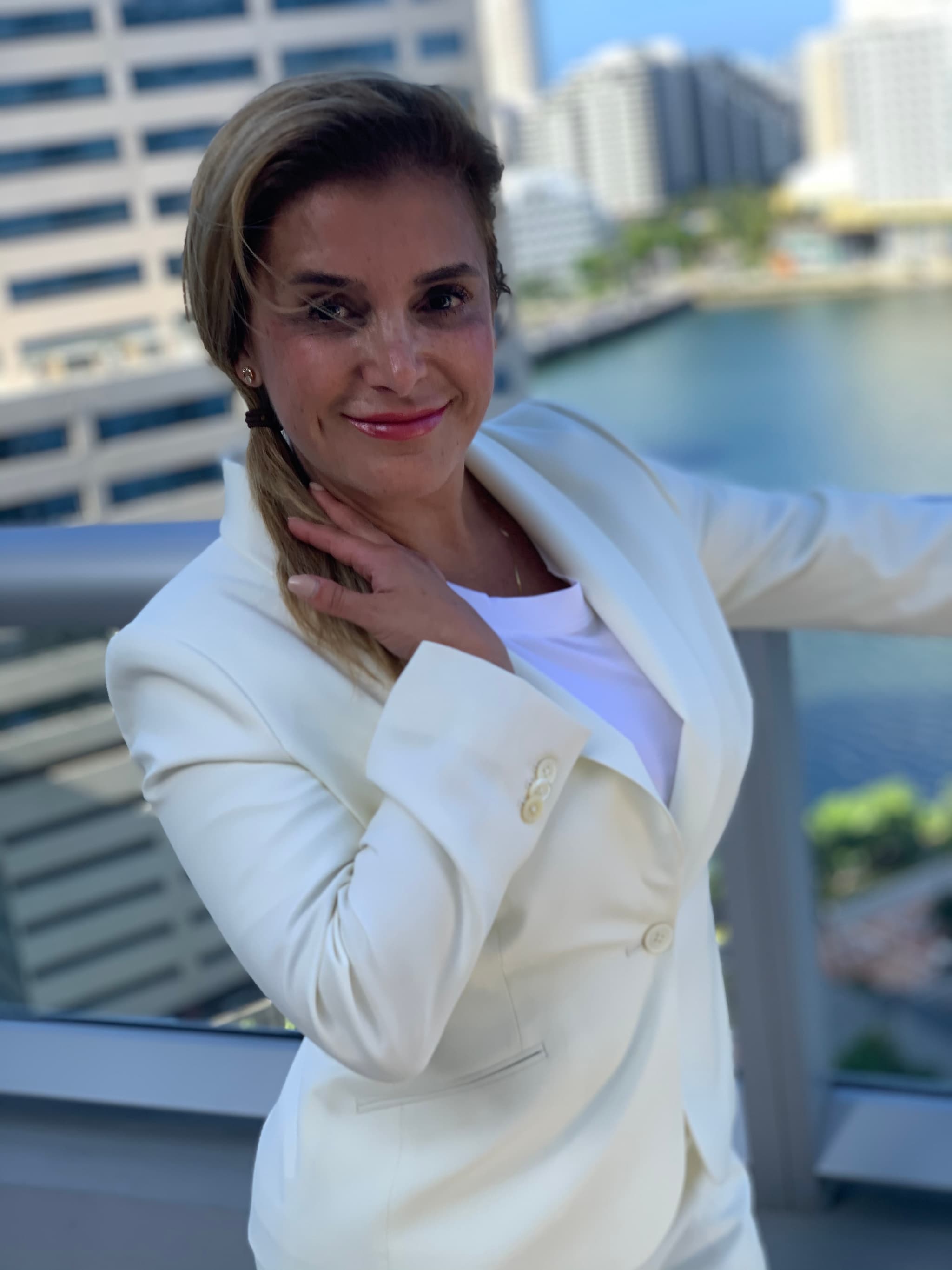 Women's custom tailored outfit by Bespoke By CB Miami