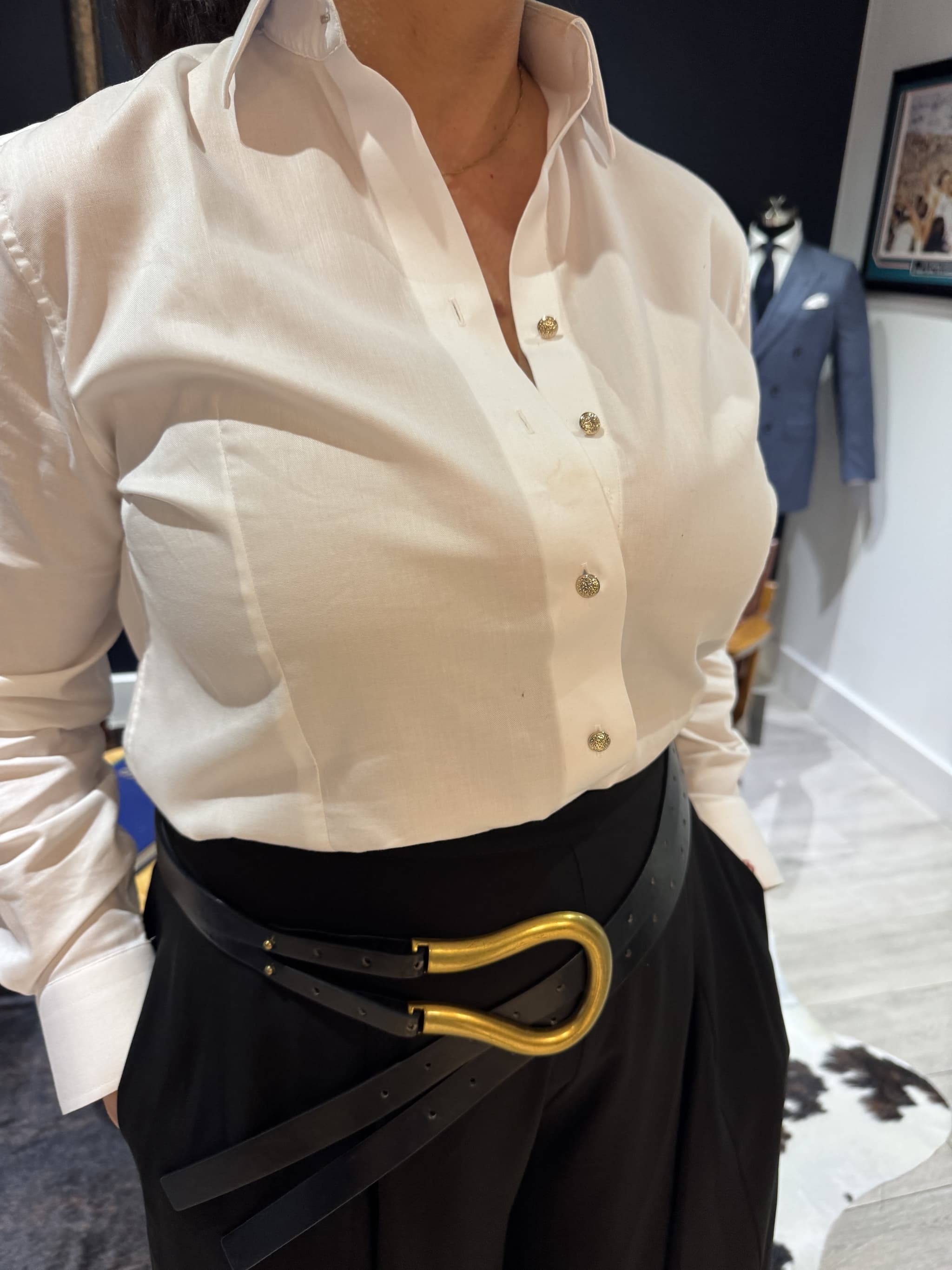 Women's custom tailored suit by Bespoke By CB Miami
