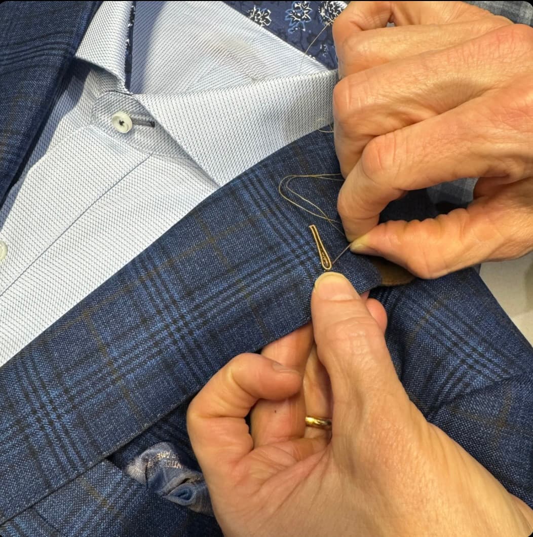 Christian, master tailor at Bespoke CB