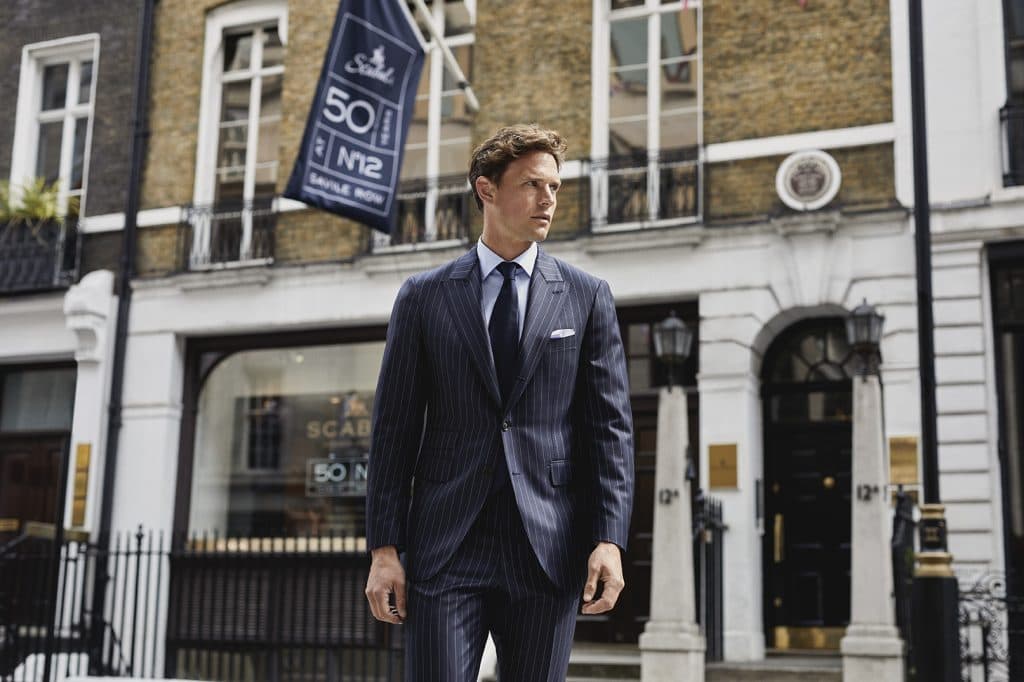 Craig Worthiem House Of Scabal Exclusive styled with custom menswear by Bespoke By CB Miami