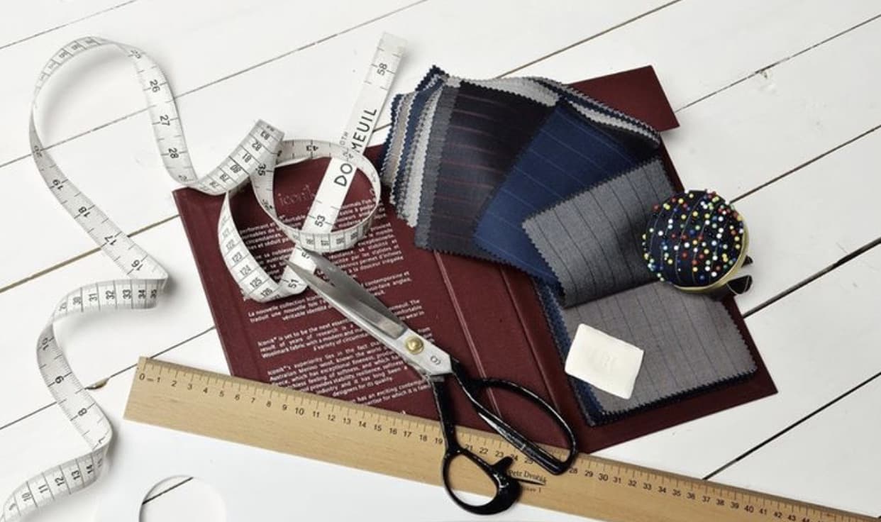 Luke Mayes House of Dormeuil Exclusive Interview styled with custom menswear by Bespoke By CB Miami