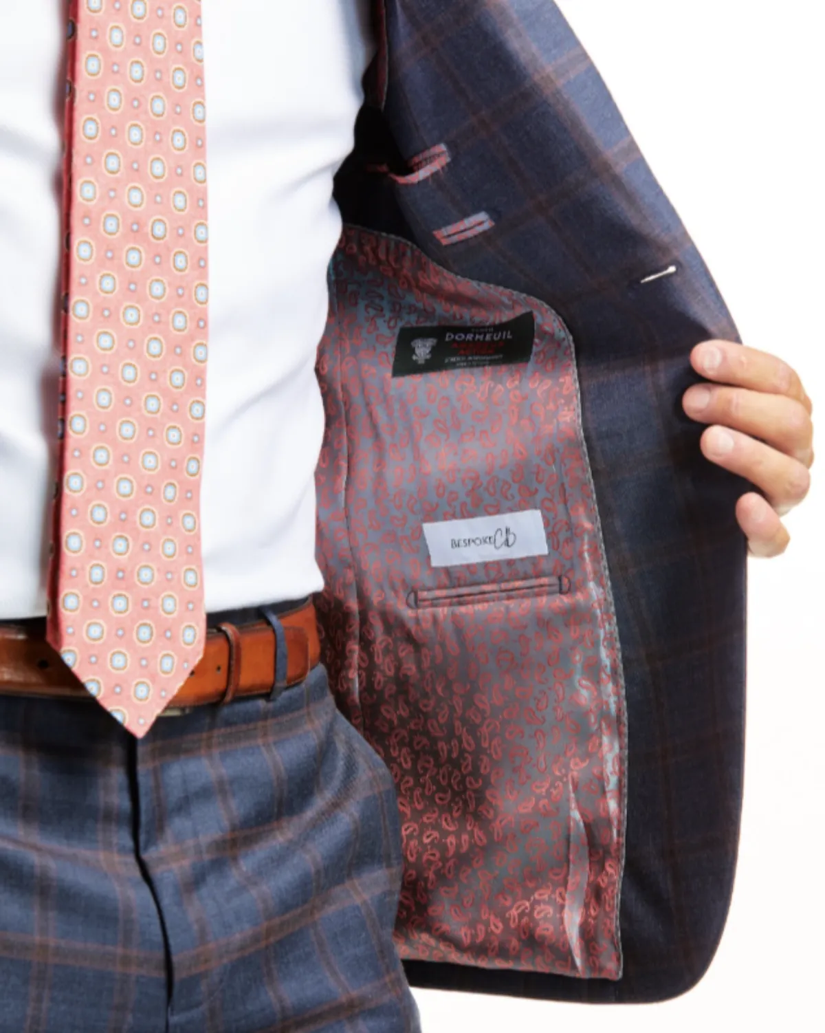 Your styled with custom menswear by Bespoke By CB Miami
