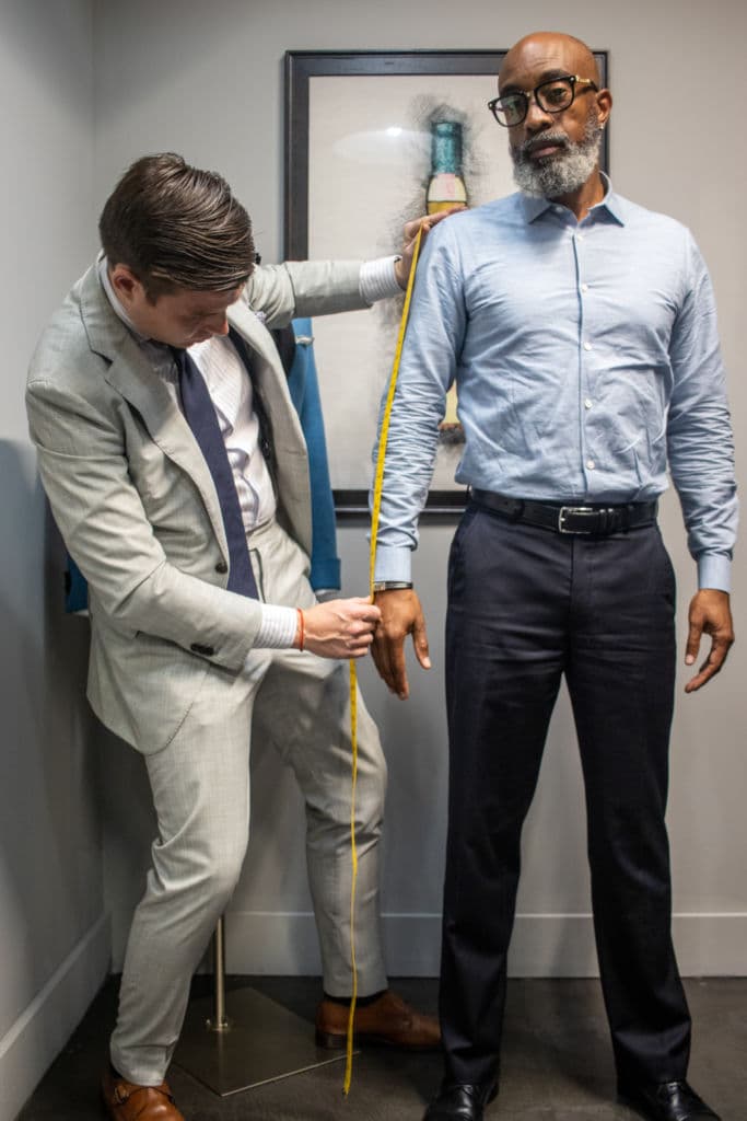 Custom sport coat and blazer tailoring by Bespoke By CB South Florida