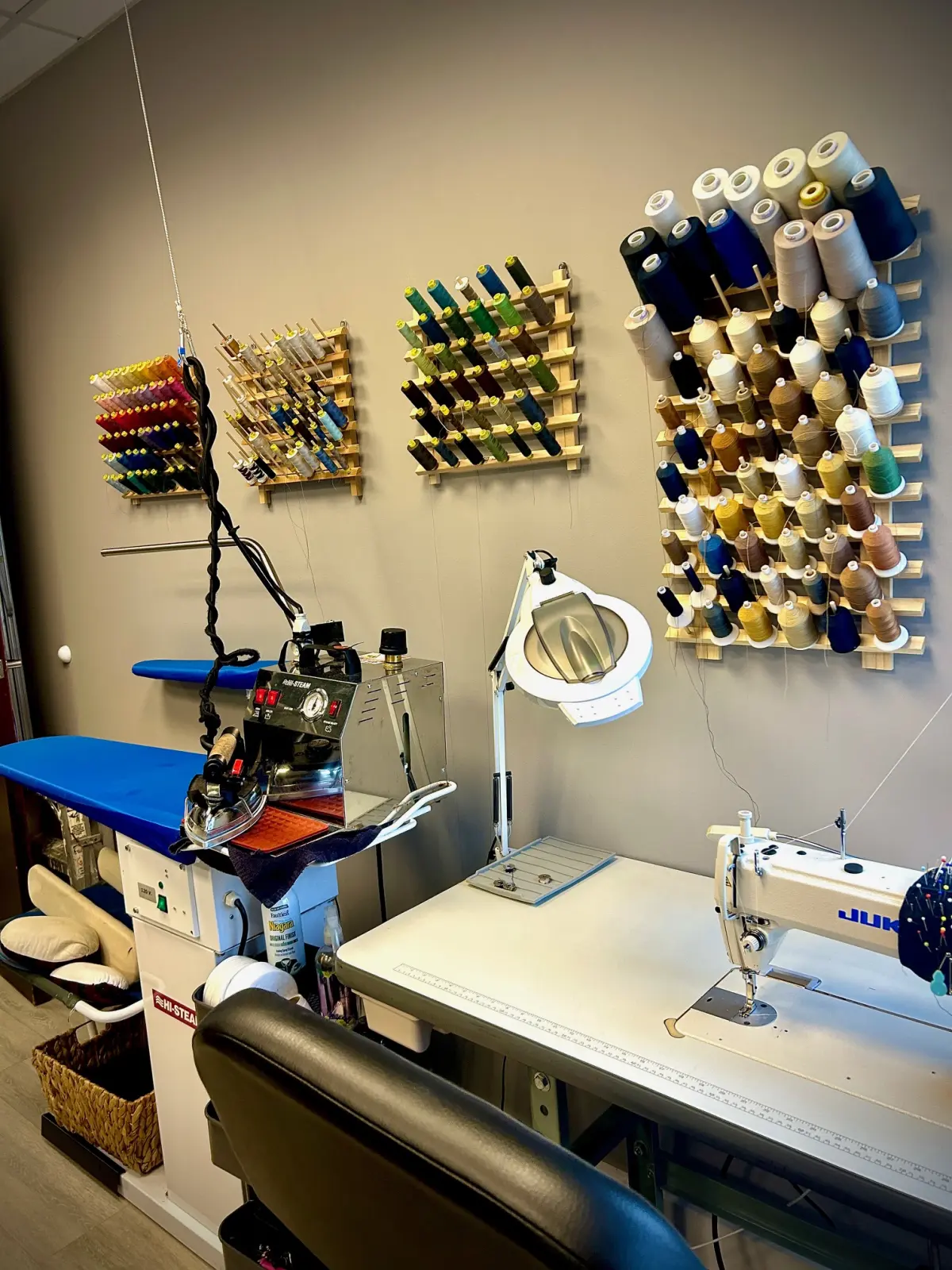 Custom suit fitting and tailoring consultation at Bespoke By CB South Florida