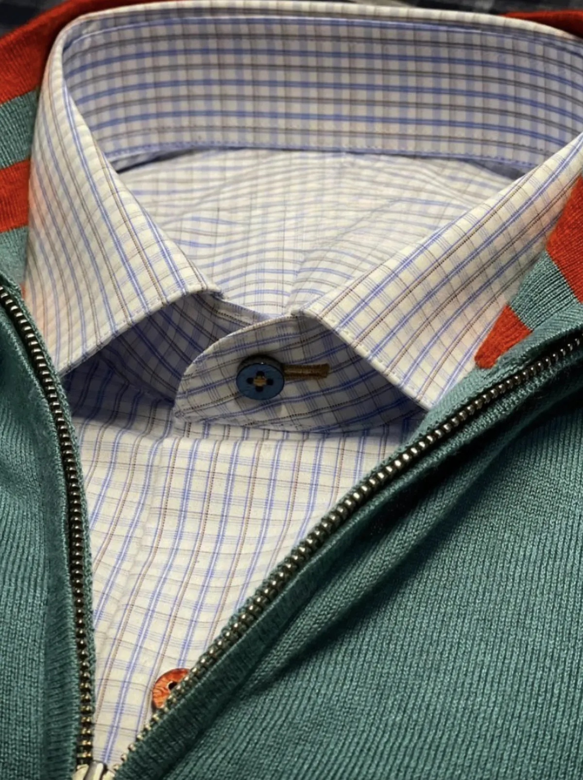 Men's Style Cardigan styled with custom menswear by Bespoke By CB Miami