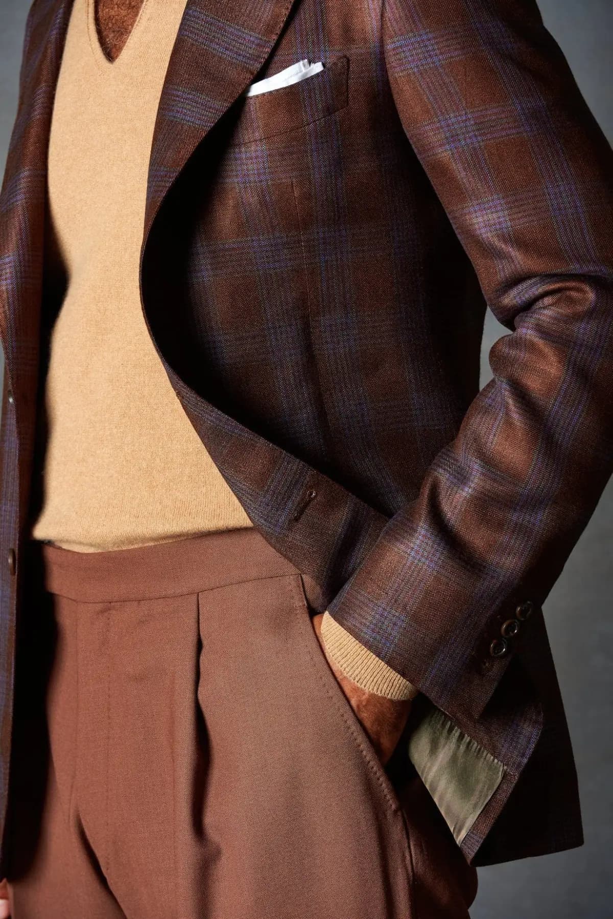 Professional wearing a custom suit from Bespoke By CB South Florida