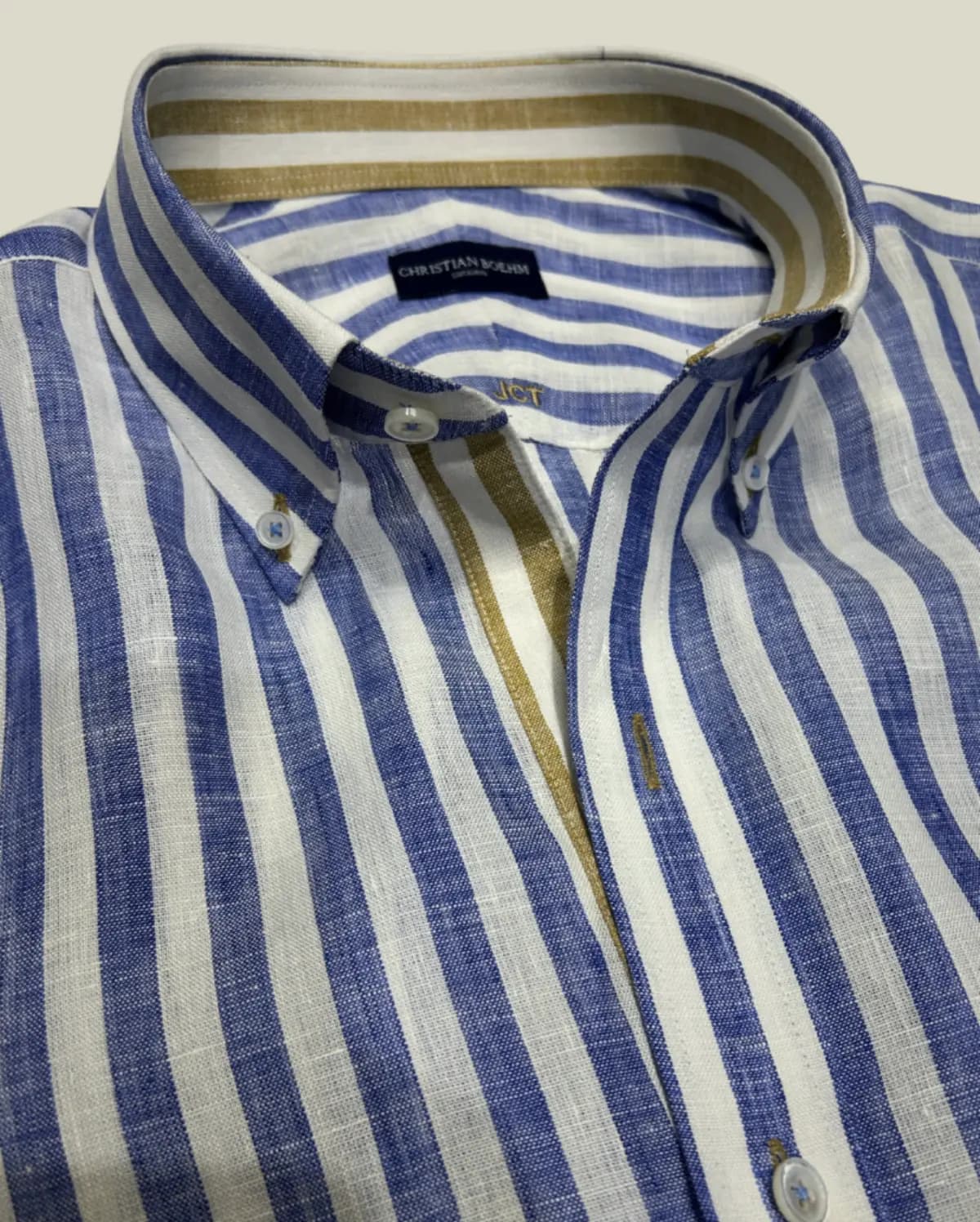 Custom dress shirt details tailored by Bespoke By CB South Florida