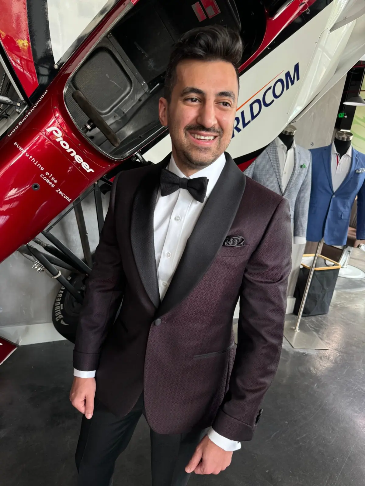 Custom tuxedo and black tie styling for Miami events by Bespoke By CB