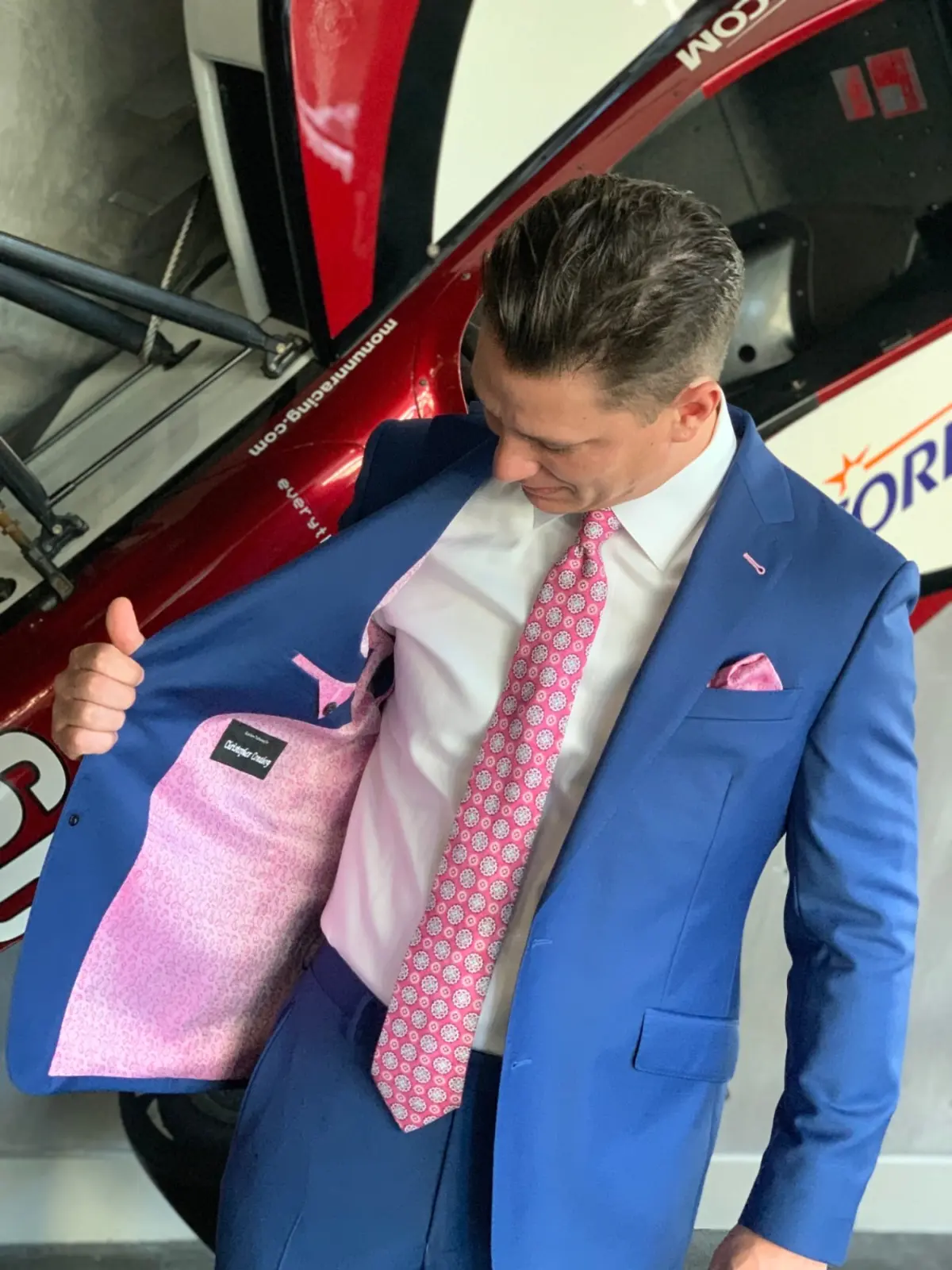 Custom suit fitting and tailoring consultation at Bespoke By CB Homestead