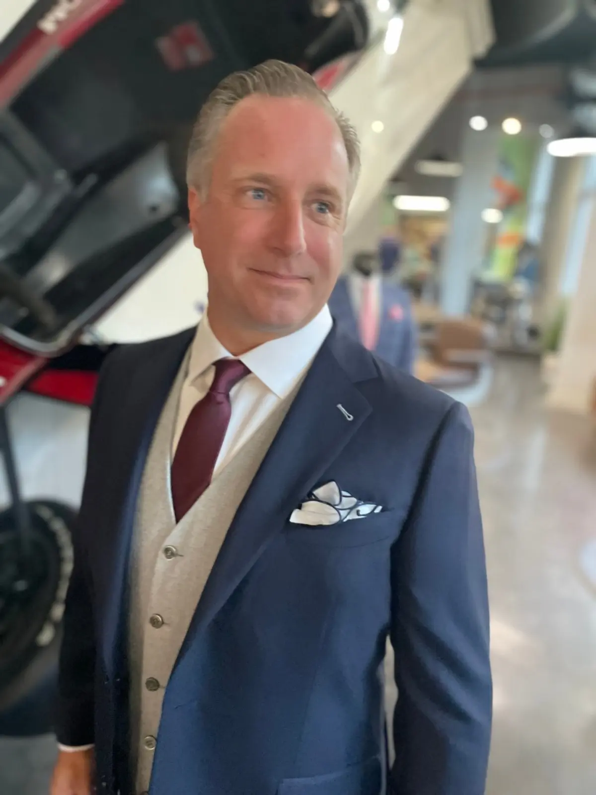 Custom suits in Miami tailored by Bespoke By CB
