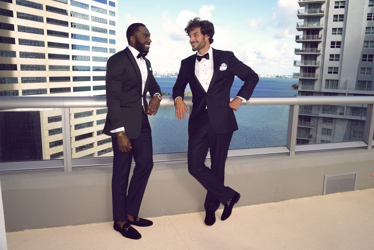 Custom tuxedo and black tie styling for Miami events by Bespoke By CB