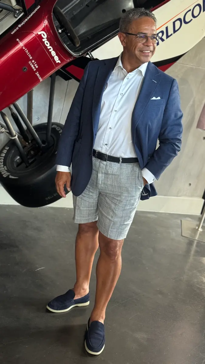 Custom shorts styling by Bespoke By CB Miami & Fort Lauderdale