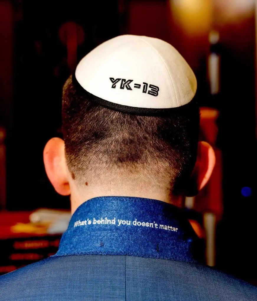 Custom bar mitzvah suit by Bespoke By CB Miami & Fort Lauderdale