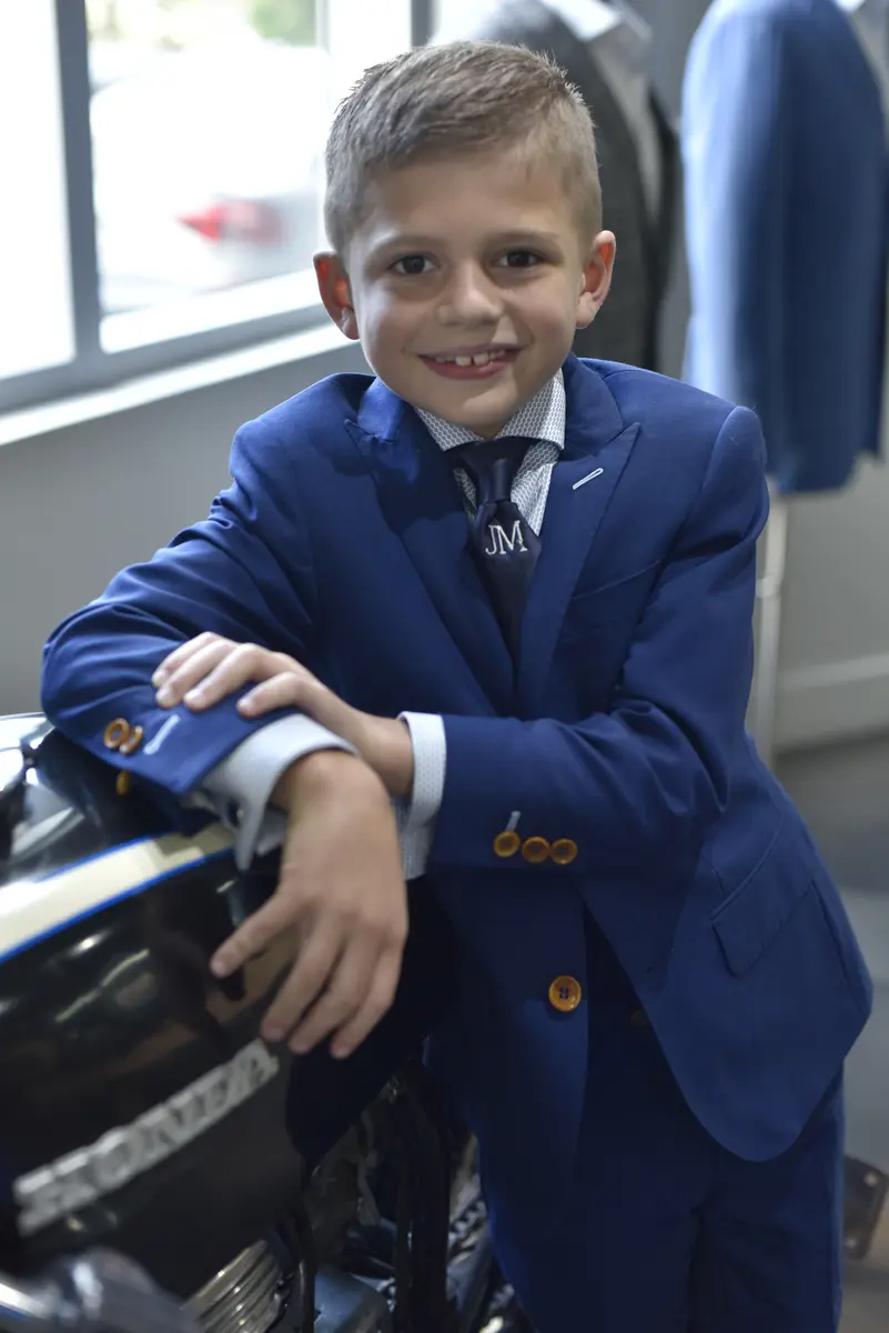 Custom kids formal outfit by Bespoke By CB Miami & Fort Lauderdale
