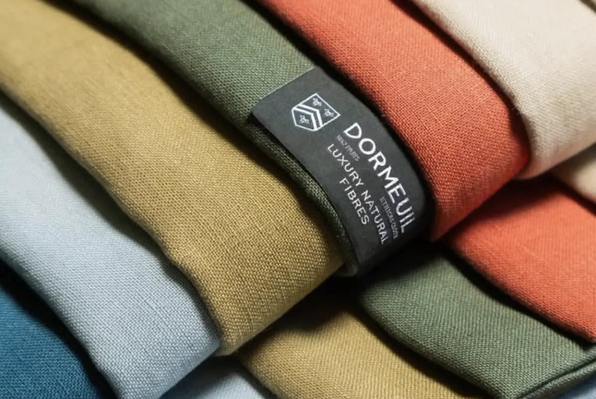 Dormeuil luxury natural fibre fabrics in vibrant seasonal colors
