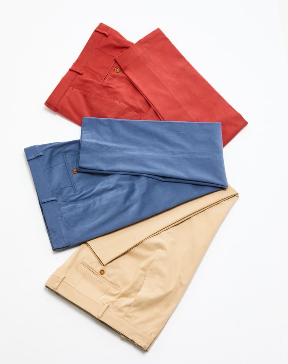 Custom tailored pants in Miami & Fort Lauderdale — dress trousers and chinos