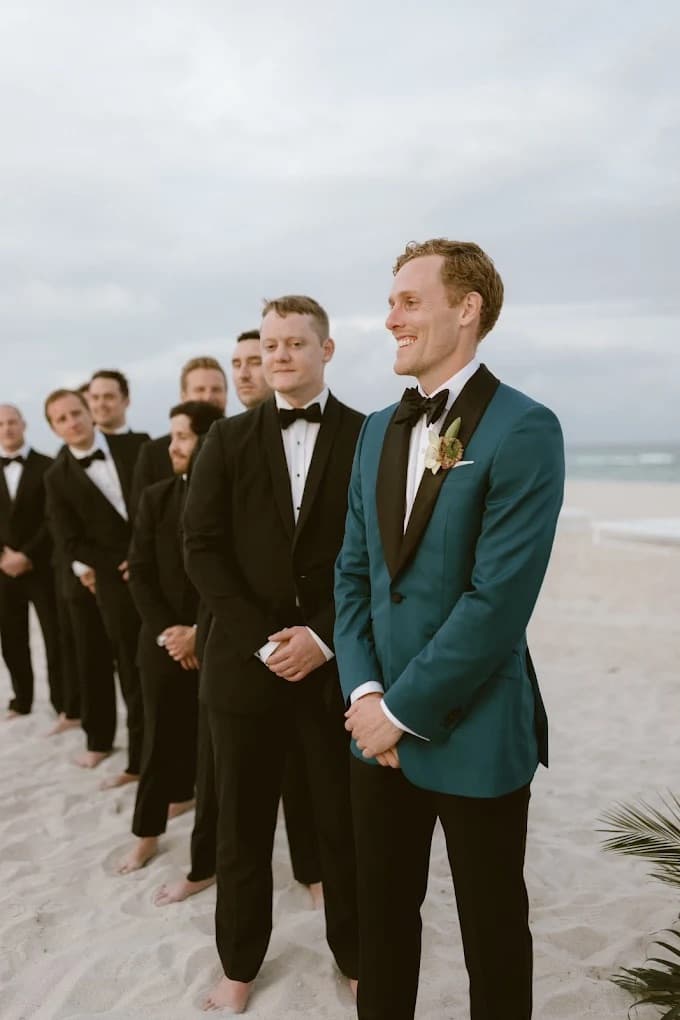 Bespoke modern fit suit