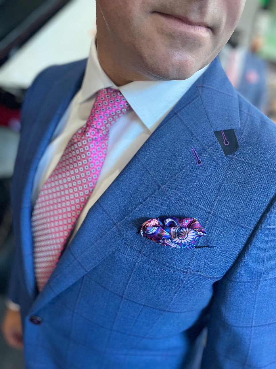 Custom suit by Bespoke CB Miami