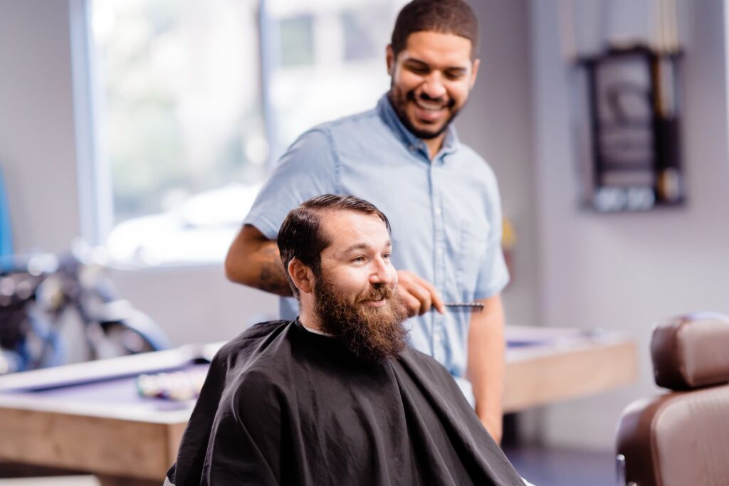 mens haircut