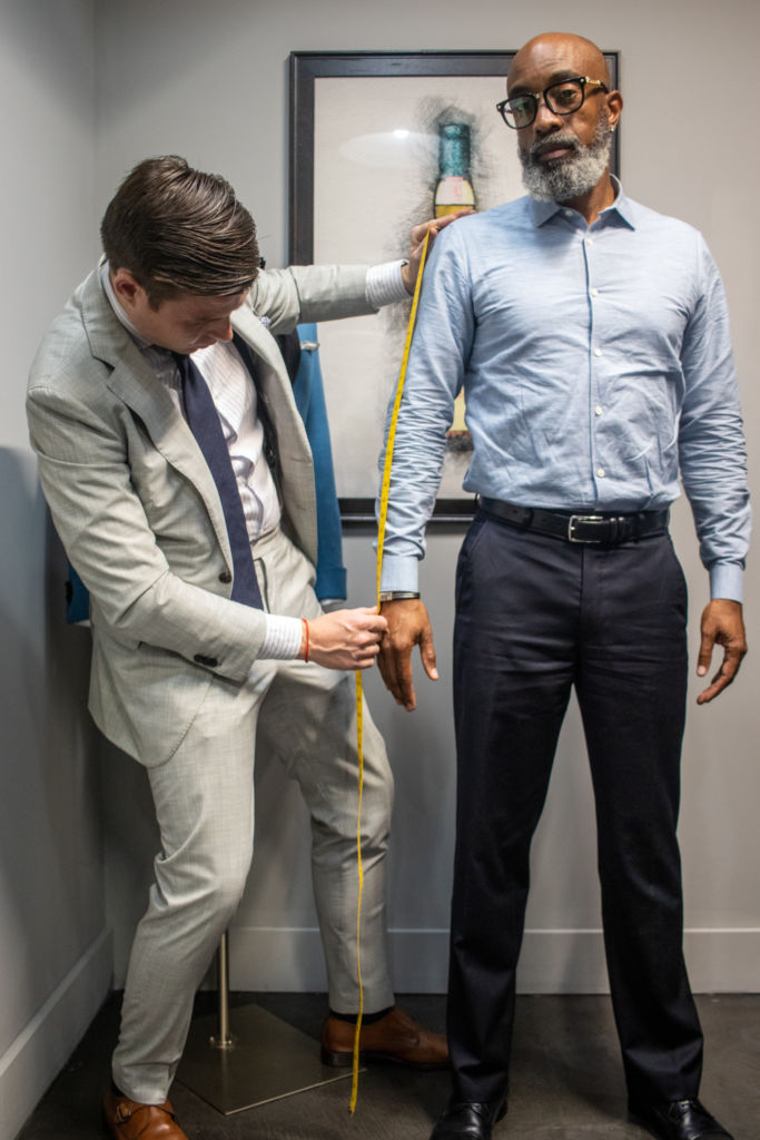 Custom Clothing Process at Christian Boehm