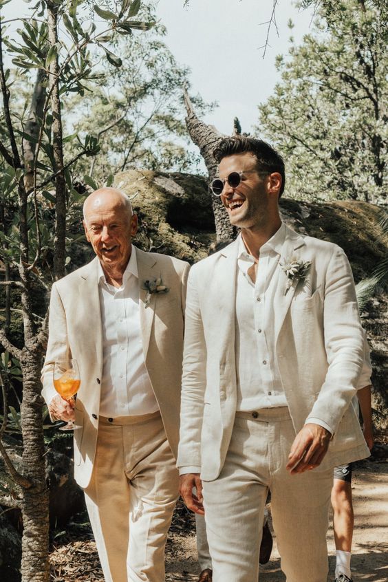beach wedding attire for men