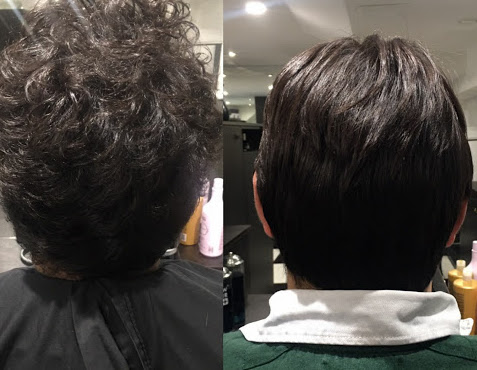 Keratin treatment for men