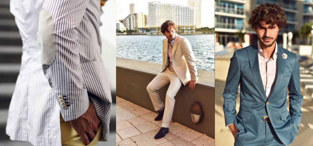 summer suits cloth Cottons and Seersucker