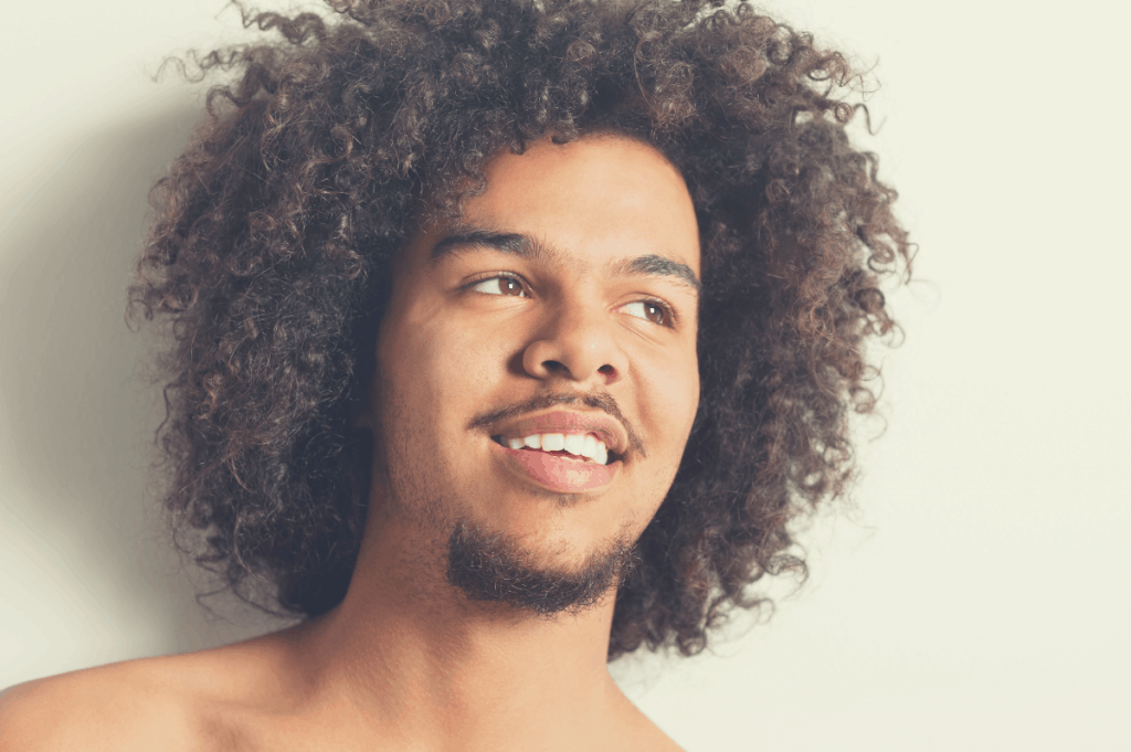 HAIRCUTS FOR MEN WITH CURLY HAIR long afro
